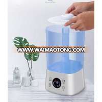 2019 new Top filling humidifier tabletop ultrasonic air purifier with  LED  ultrasonic humidifier with  remote control