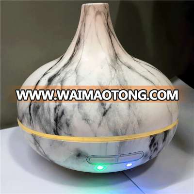 Sell timing LED function wholesale 300ml marble grain electronic fragrance diffuser