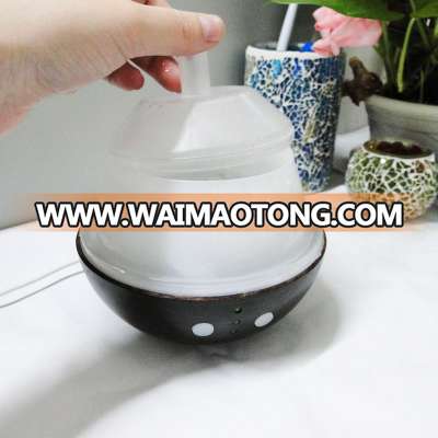 260ml portable ultrasonic aroma essential oil diffuser cool mist humidifier with led lights changing and waterless auto