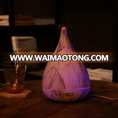 Marble grain Aromacare New Model 300mL Wooden Essential Oil Humidifier Aroma Diffuser with USB Cool Mist Humidifier