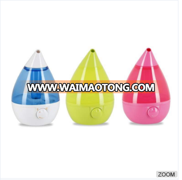 Ultrasonic Humidifier with Aroma Diffuser and Multicolor LED Nightlight