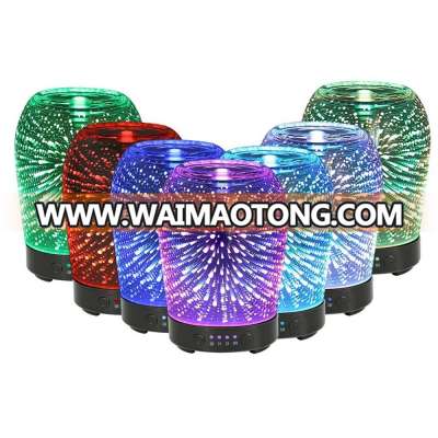 3D Fireworks Colour Changes 3D Humidifier Night Light