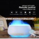 China factory 500ml aromatherapy ultrasonic essential oil aroma diffuser with remote control for sparoom